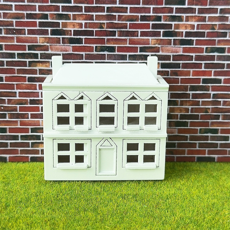 Kids Toys House - 1:12 인형 집 미니어처 흰색 나무