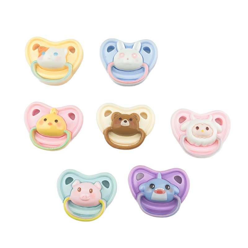 Kids Toys House - **10Pcs 새로운 사랑스러운 미니 인형 젖꼭지