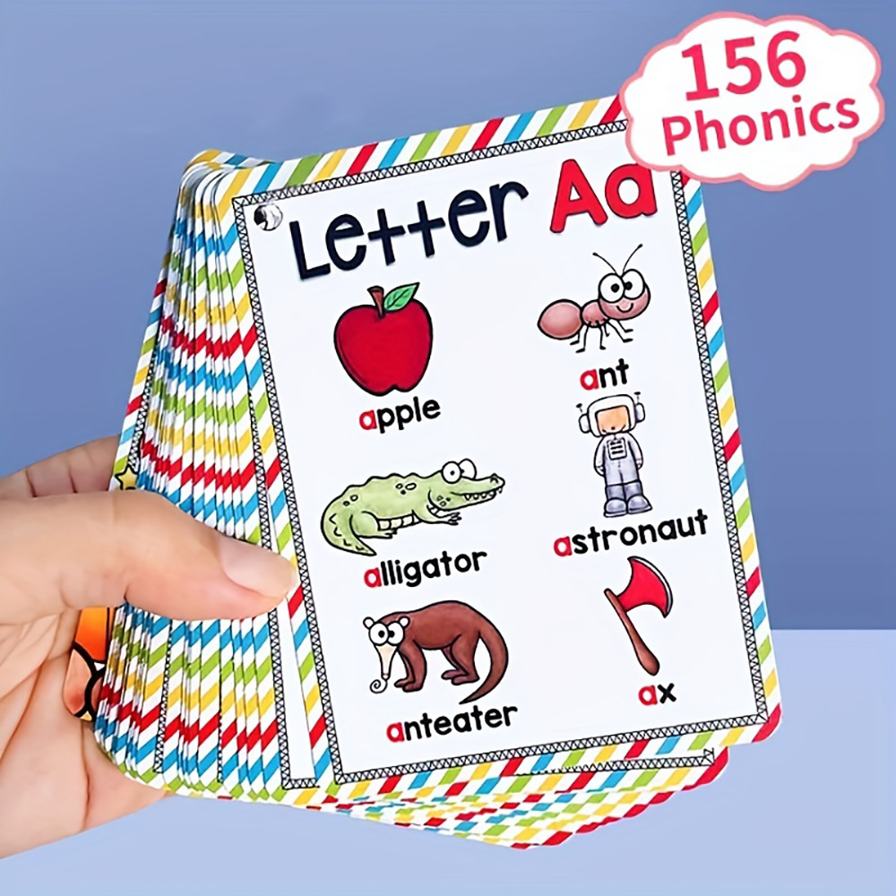 Educational Flash Card - Bview 아트 영어 26 글자 알파벳