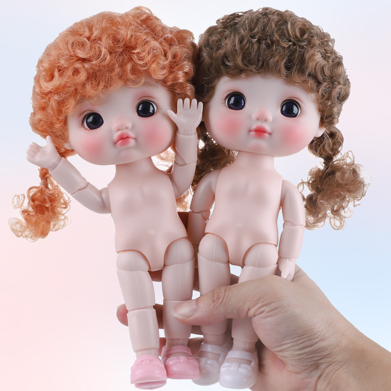 Kids Toys Bd - 21cm 귀여운 BJD 인형 장난감 비닐
