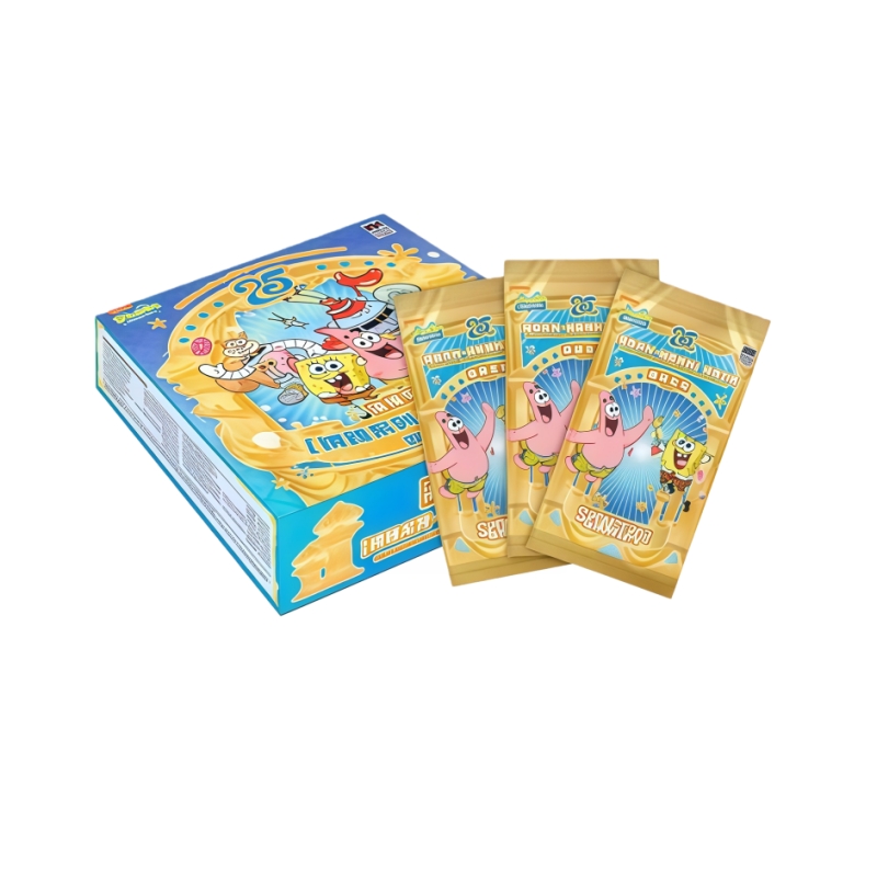 Kids Toys Bd - 카유 공식 스폰지밥 25주년 카드 반짝이는