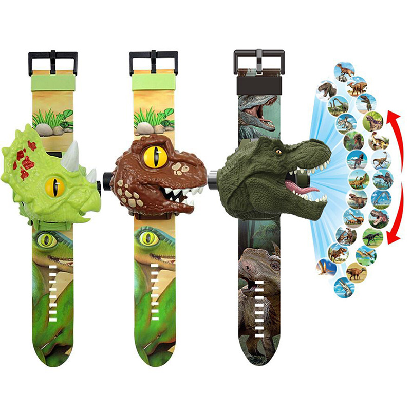 Kids Toys Cartoon Images - 24 Imagic 프로젝션 어린이 시계 공룡
