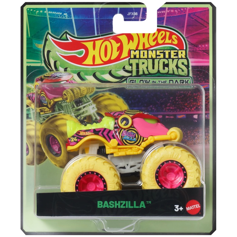 Mattel Toy Hot Wheels - 마텔 핫휠 몬스터 트럭 야광 샤크