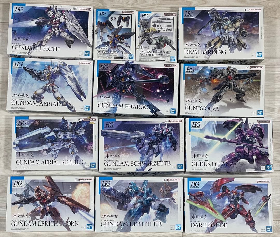 Bandai Model Gundam Hg - 반다이 오리지널 HG 1/144 머큐리의 마녀