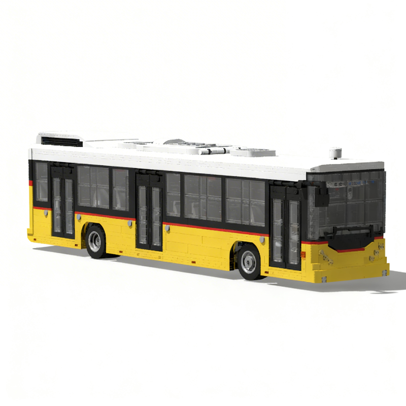 Kids Toys Bd - 3086pcs MOC 우체국 자동차 Hess BD