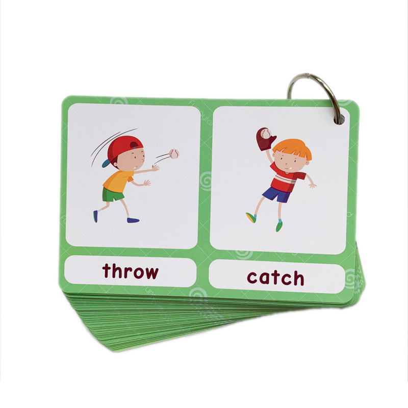 100가지 반대되는 단어 플래시 카드 영어 어휘 카드  - Kids Toys And Games 리뷰 및 가격