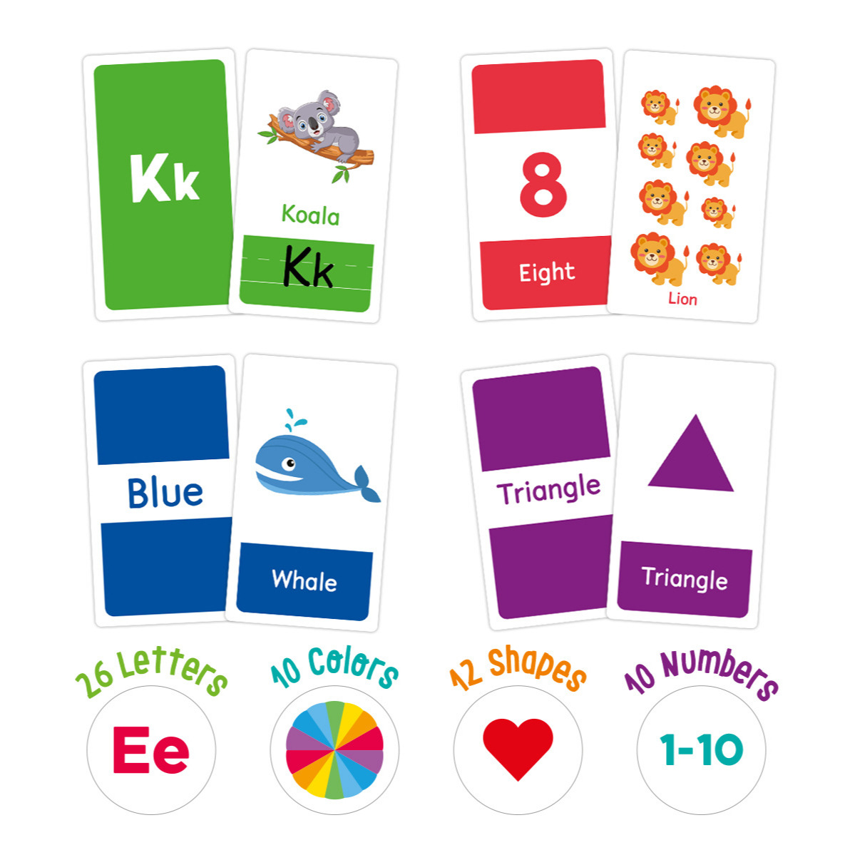 58 Pcs ABC 알파벳 플래시 카드 몬테소리 조기  - Educational Flash Card 리뷰 및 가격