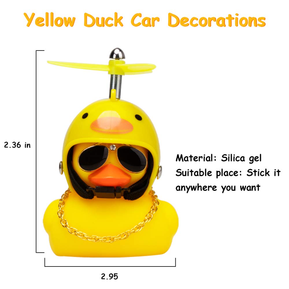 고무 오리 자동차 오리 자동차 장식품 프로펠러 헬멧 자 - Rubber Duck Bath 리뷰 및 가격