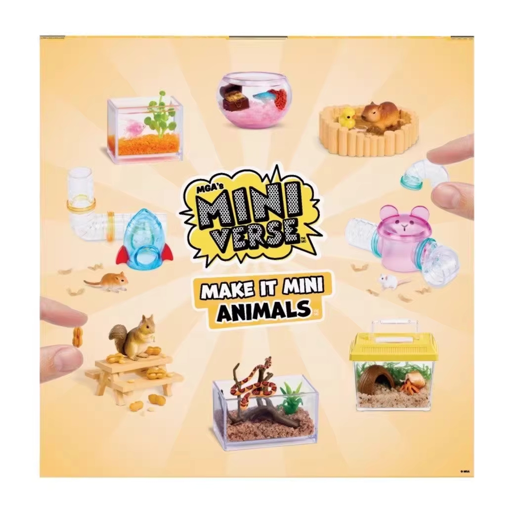새로운 MGA 미니버스 메이크 잇 미니 애니멀스 2 시 - Kids Toys House 리뷰 및 가격