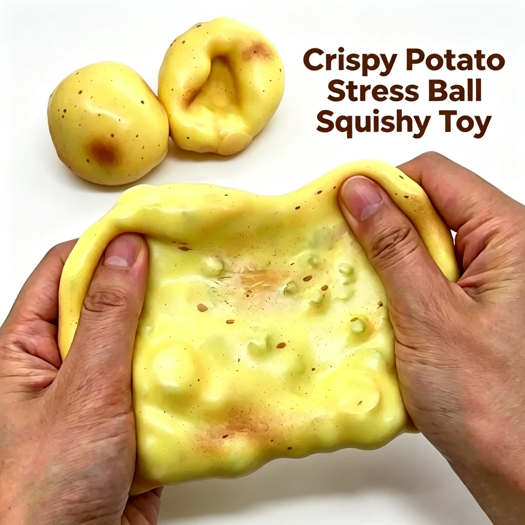 바삭바삭한 감자 모양 스트레스볼 ASMR 피젯 토이 수 - Kids' Toy 리뷰 및 가격