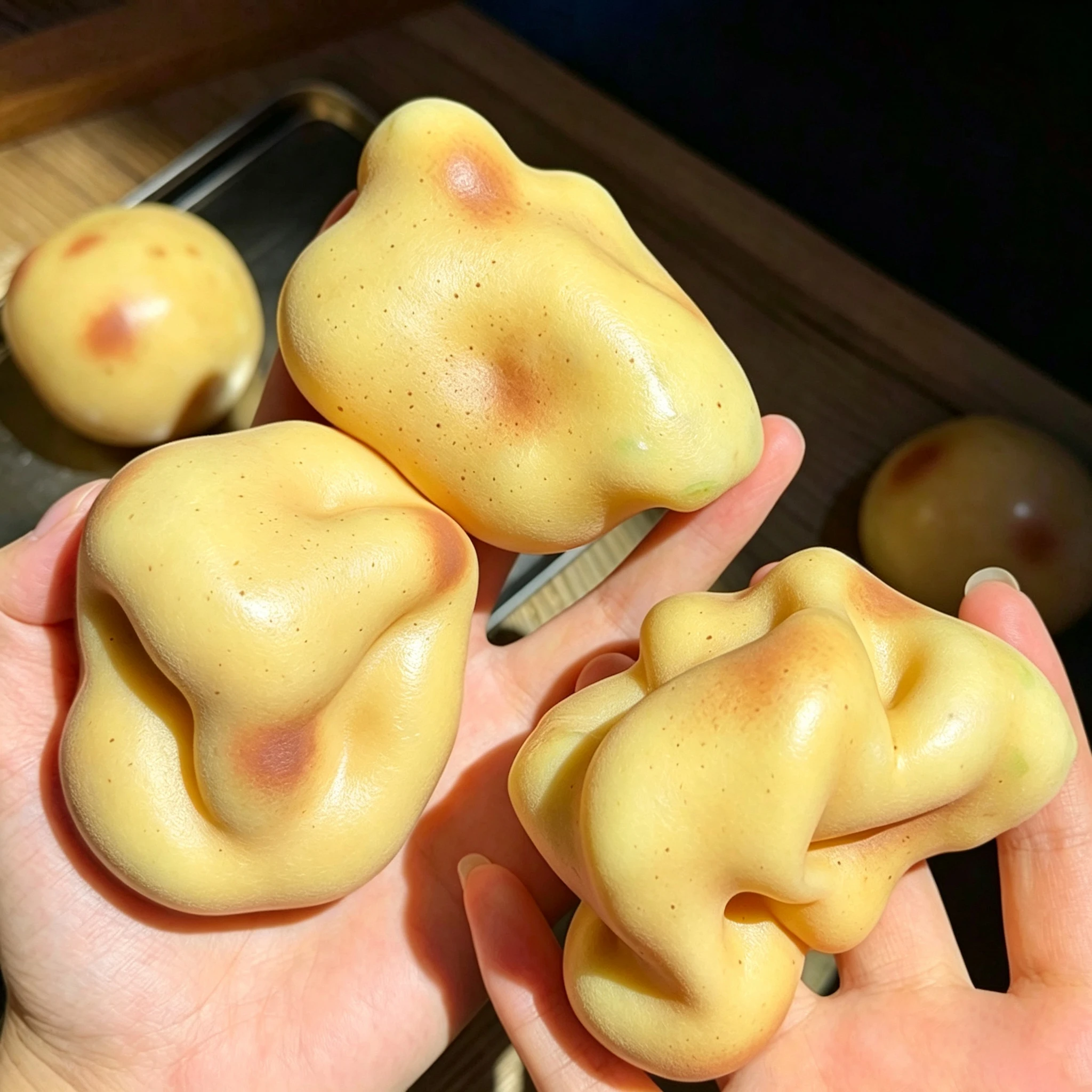 바삭바삭한 감자 모양 스트레스볼 ASMR 피젯 토이 수 - Kids' Toy 리뷰 및 가격