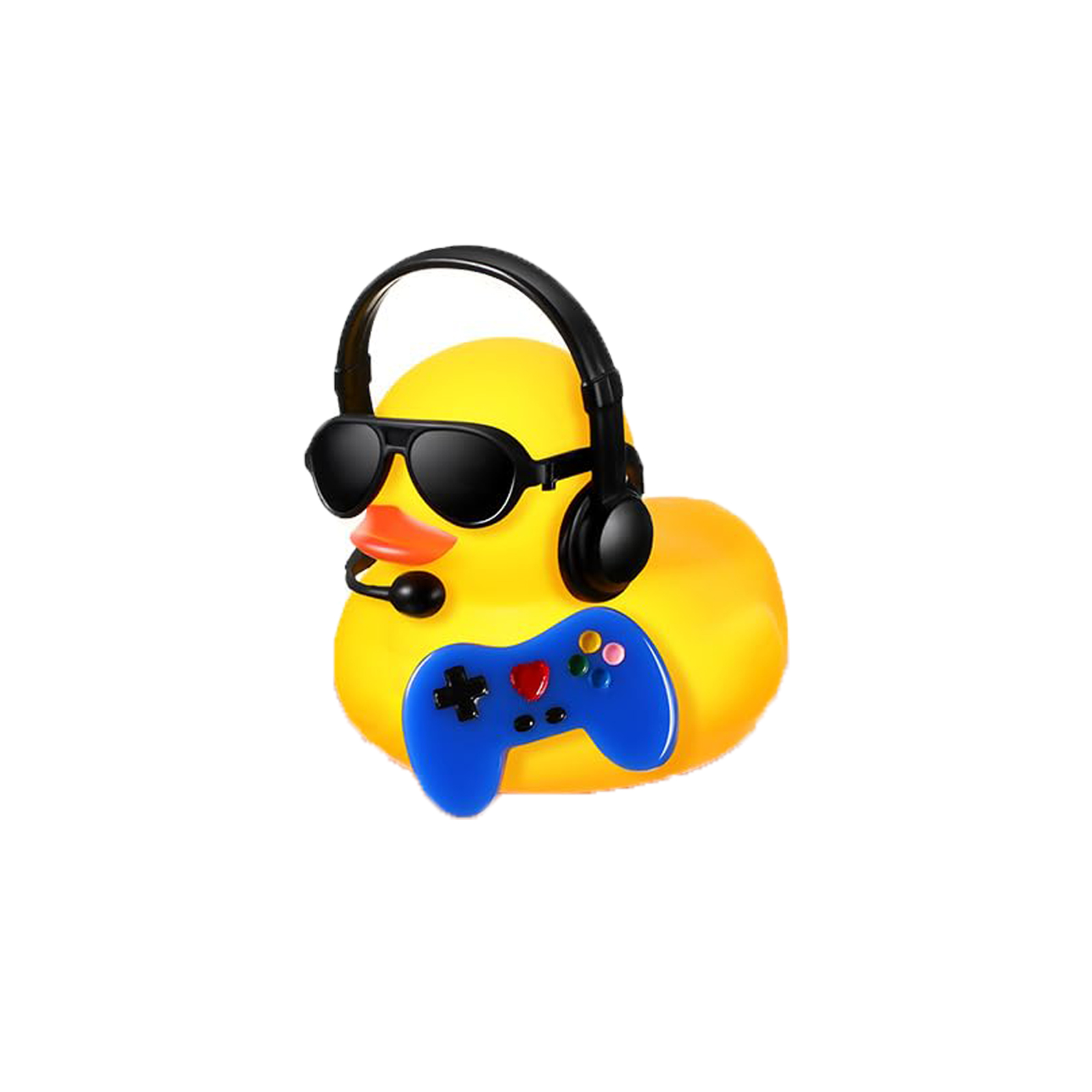 1 세트 비디오 게임 파티 호의 고무 오리 미니 헤드셋 - Rubber Duck Bath 리뷰 및 가격