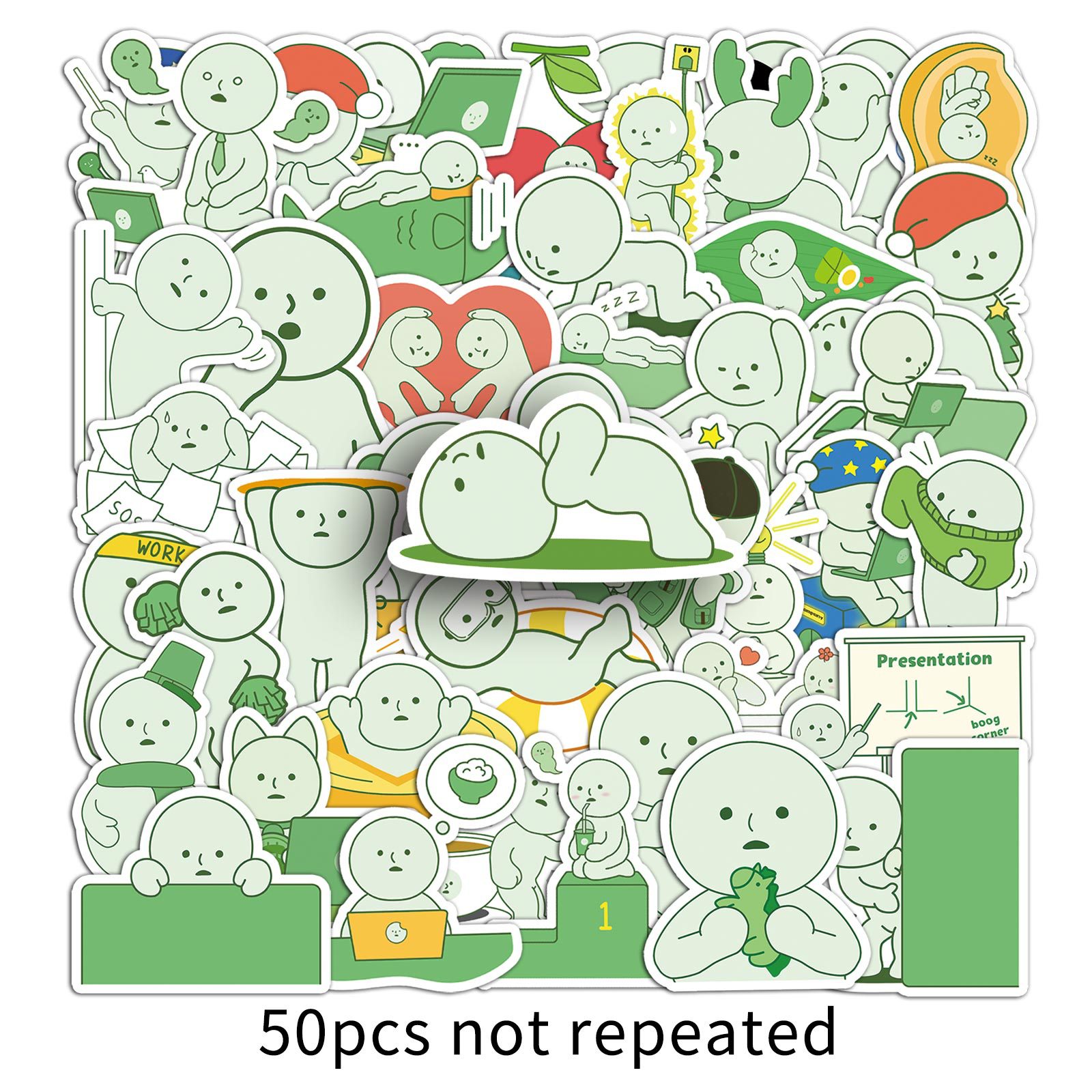 50PCS 스미스키 스티커 귀여운 만화 이미지 데칼 어 - Kids Toys Cartoon Images 리뷰 및 가격