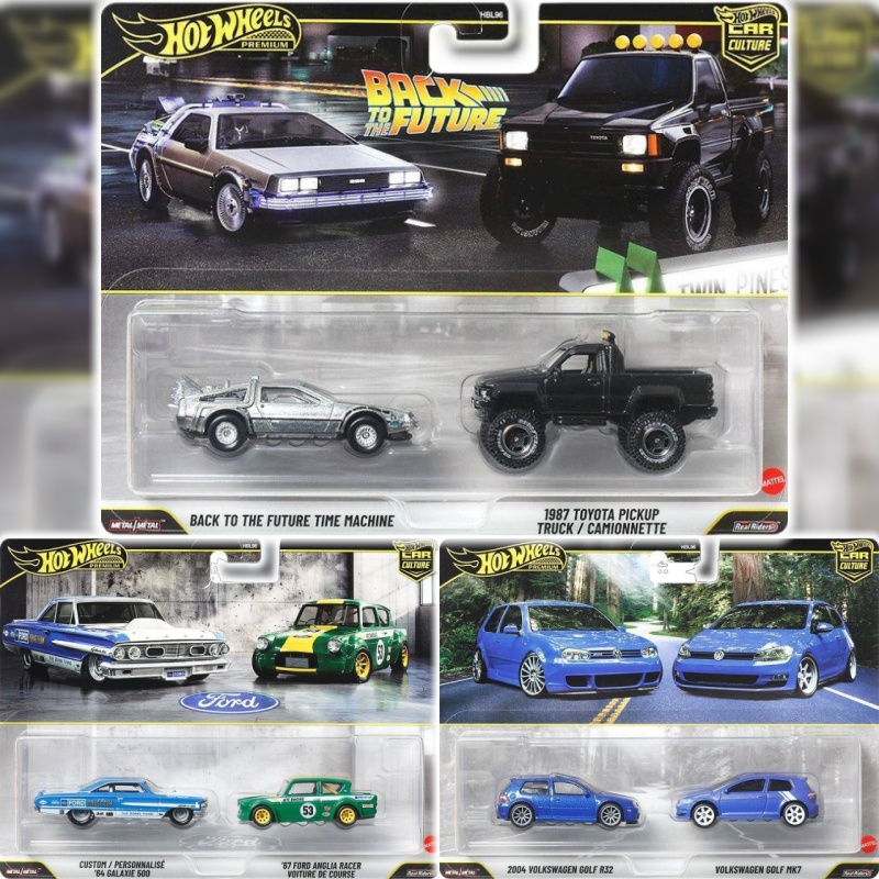 새로운 마텔 핫휠 프리미엄 카 컬쳐 HBL96 2팩 세 - Mattel Toy Hot Wheels 리뷰 및 가격