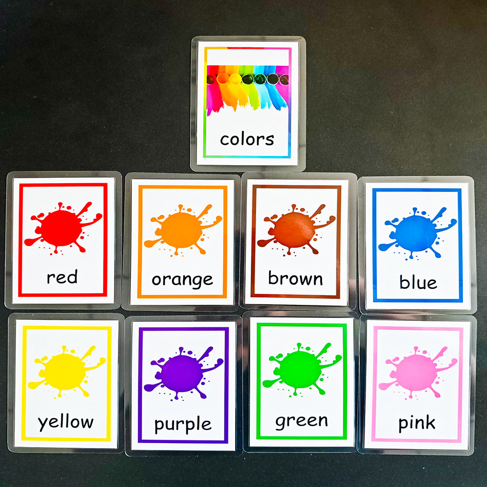 몬테소리 아기 학습 카드 색상 인식 만화 영어 플래시  - Educational Flash Card 리뷰 및 가격