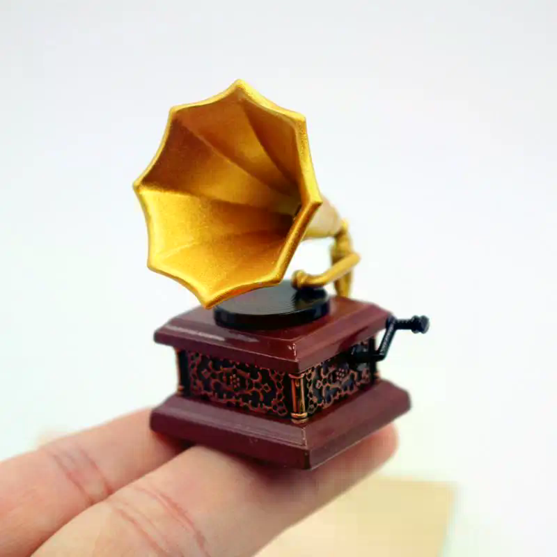 인형 집 빈티지 축음기 미니어처 모델 거실 액세서리 인 - Kids Toys House 리뷰 및 가격