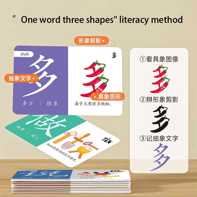 어린이 그림문자 읽기 능력 카드 인식 한자 카드 3-6 - Educational Flash Card 리뷰 및 가격