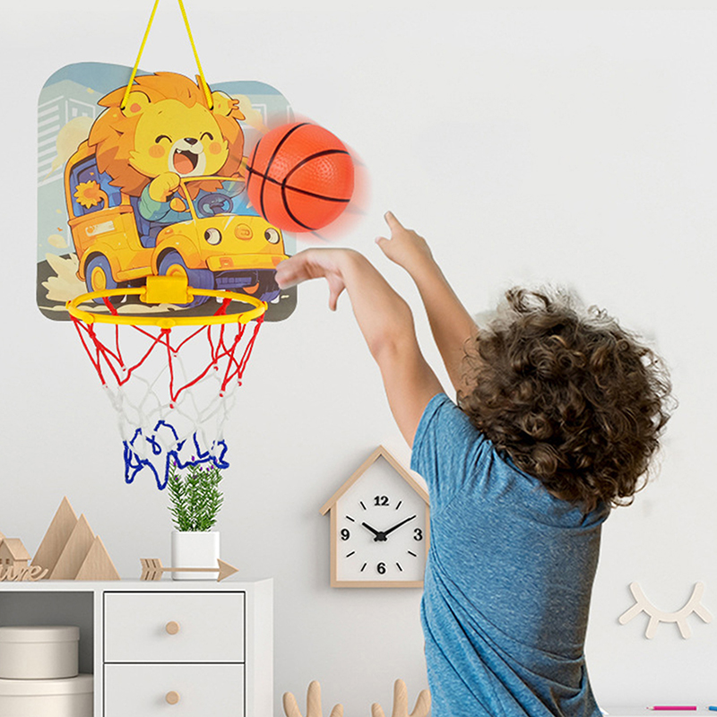 어린이 조절 가능한 농구대 만화 동물 모양 슈팅 바스켓 - Kids Toys And Games 리뷰 및 가격