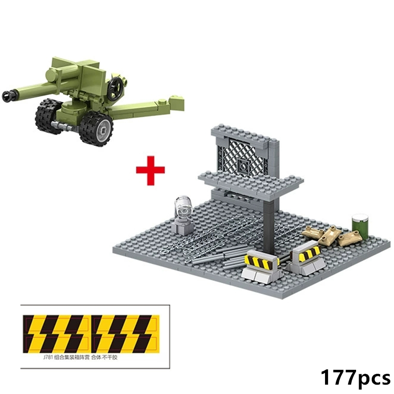군경 육군 기지 방어 벙커 지휘 본부 컨테이너 관측탑  - Kids Toys Set 리뷰 및 가격