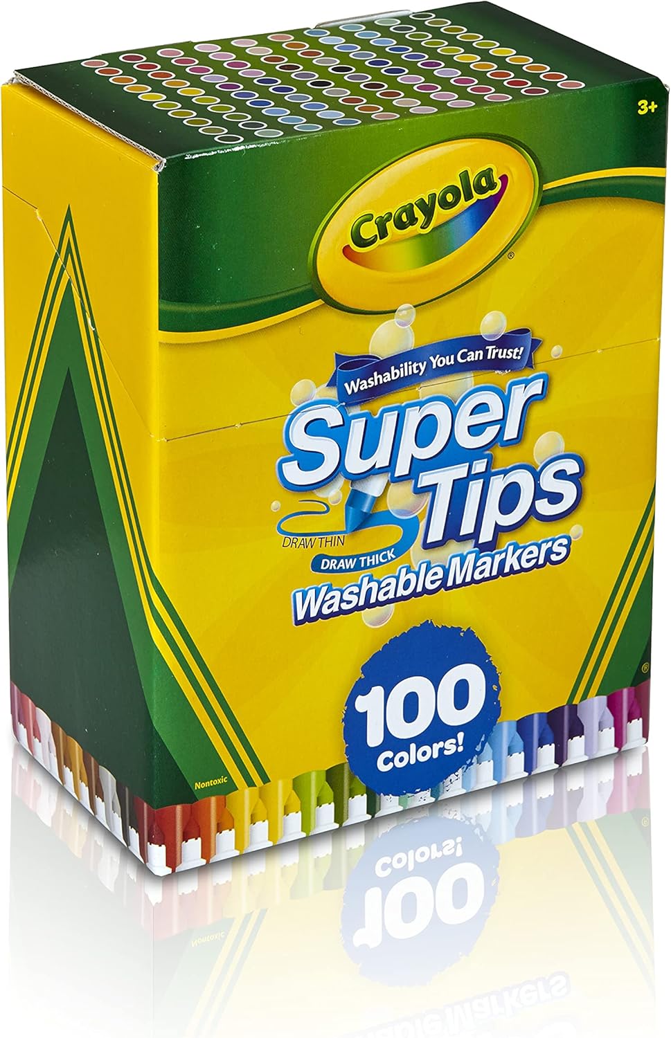 크레욜라 슈퍼 팁스 마커 세트 100색 파인 포인트 워 - Crayola Art Supply 리뷰 및 가격