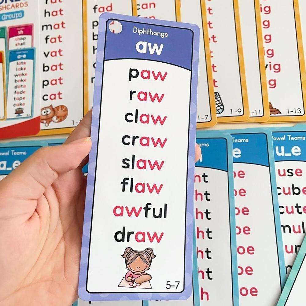 117 그룹 어린이를 위한 파닉스 플래시 카드 알파벳  - Educational Flash Card 리뷰 및 가격
