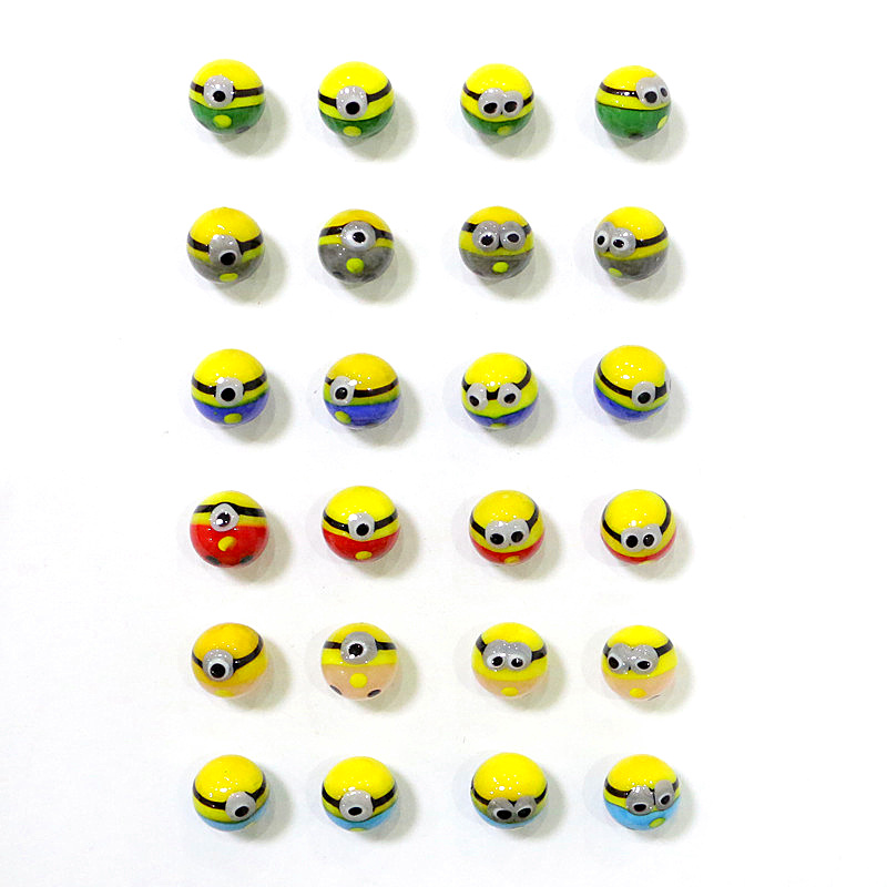 귀여운 희귀 유리 구슬 공, 창의적인 버섯 무당 벌레  - Kids Toys Cartoon Images 리뷰 및 가격