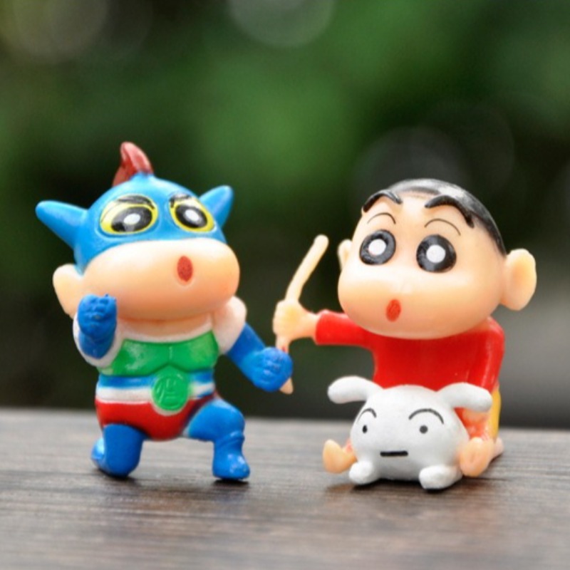 새로운 스타일 미니 크레용신짱 사이야인 애니메이션 피규 - Kids Toys Set 리뷰 및 가격