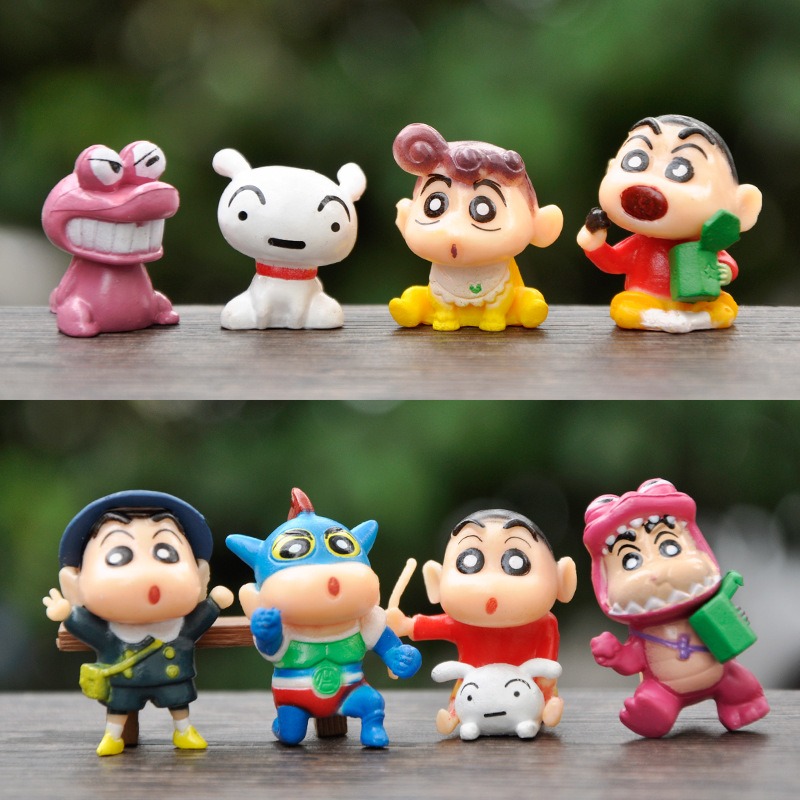 새로운 스타일 미니 크레용신짱 사이야인 애니메이션 피규 - Kids Toys Set 리뷰 및 가격
