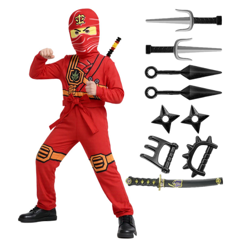 어린이 닌자 팬텀 코스튬 일본 사무라이 가면 영웅 할로 - Kids Toys Set 리뷰 및 가격