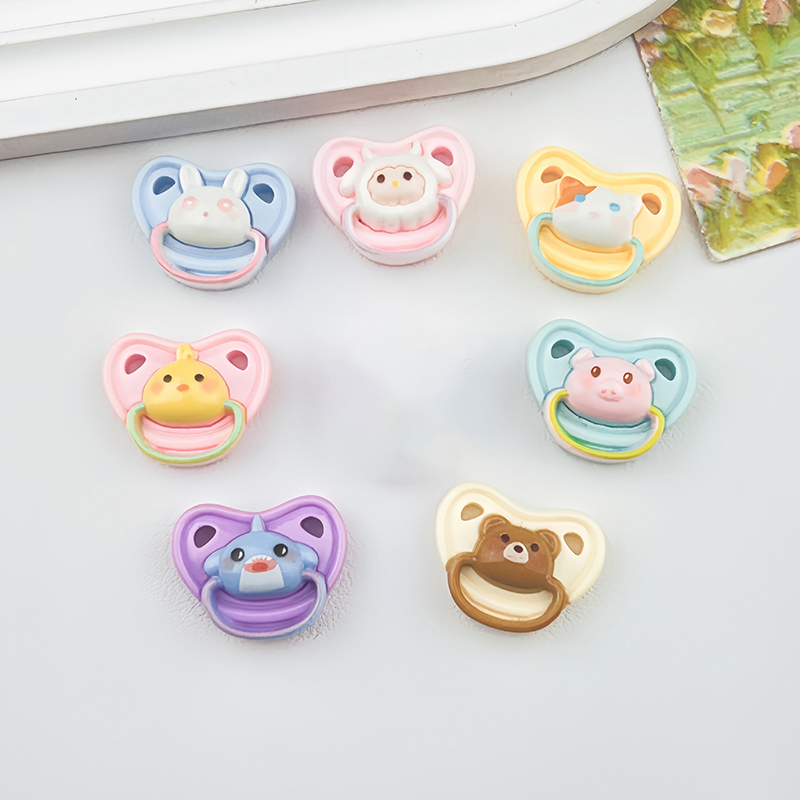 10Pcs 사랑스러운 미니 인형 젖꼭지 놀이 집 용품  - Kids Toys House 리뷰 및 가격