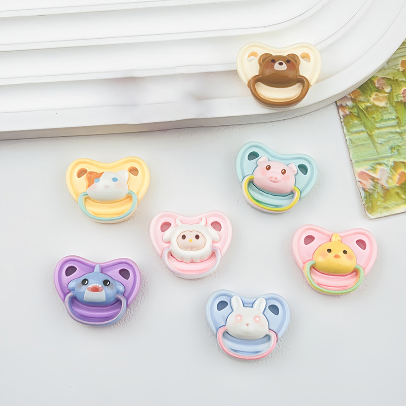 10Pcs 사랑스러운 미니 인형 젖꼭지 놀이 집 용품  - Kids Toys House 리뷰 및 가격