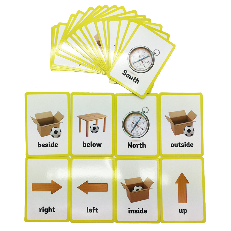 전치사 및 제스처 시리즈 영어 단어 플래시 카드, 어린 - Educational Flash Card 리뷰 및 가격